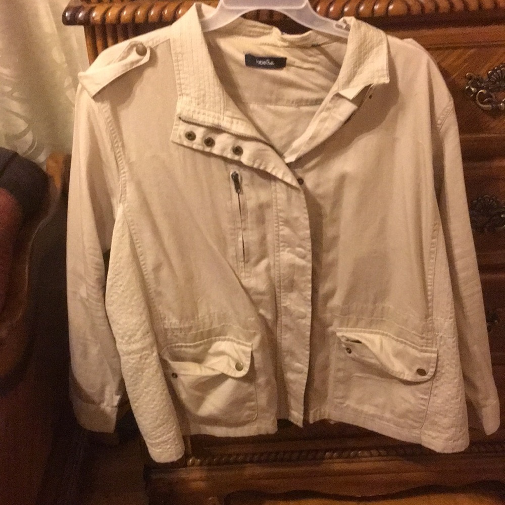 LabelBe/SimplyBe Tan Cotton Jacket